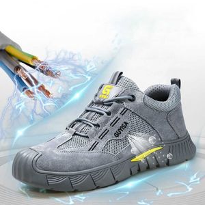 HBP Non Brand Fashion Black Anti Slip Waterproof skórzany stalowe palce butów Buty bezpieczeństwa Praca dla mężczyzn ciężkich