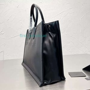 Evening Bags Leather Tote Bag Women RIVE GAUCHE Handbag Shoulder Shopping Purse Embossed Letters