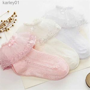 Kids Socks Baby Lace Tutu Socks Sweet Newborn Cotton Baby Girls Socks Cute Toddler Socks Princess Style Baby Accessories Wholesale yq240314