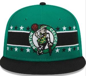 2024 American Basketball „Celtics“ Snapback Hats 32 Teams Luxus Designer HOU OKC PHI LAC Casquette Sporthut Strapback Snap Back Verstellbare Kappe a5