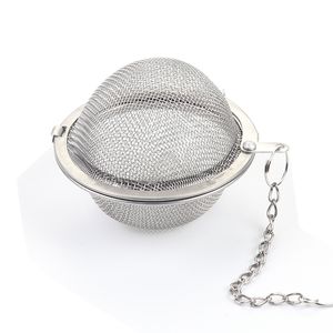 Stainless Steel Mesh Tea Balls 5cm Tea Infuser Strainers Filters Interval Diffuser For Tea Kitchen Dining Bar Tools