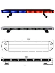 Ny High Bright 3 Watt ECE R65 ECE R10 Nödfordon VARNING BULBAR ÅTERVÄNDNING TUG TRUCK CAR Flash Light Bar Warning1026883