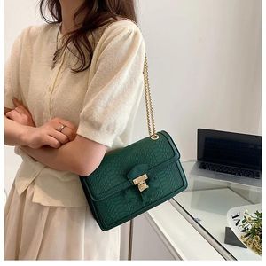 Soft Genuine Leather Women's Bag Trend Female Shoulder Bags Design Ladies Crossbody Chain Messenger Bag