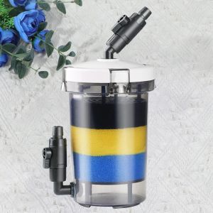 Accessori 1PC Filtro speciale per acquario Filtro trasparente per serbatoio di pesce Secchio Filtro per acquario Attrezzatura Filtro per serbatoio di erba anteriore Muto esterno