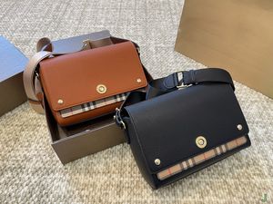 Designer crossbody kvinnor läder axel väska lyx varumärke handväska hög kvalitet canvas brev handväska telefon plånbok metall ränder