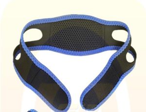 Sottogola anti russamento Cintura in neoprene per smettere di russare Cintura di supporto per il mento Soluzione anti apnea Dispositivo per il sonno 2017 Nuovo6147019