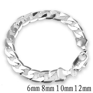 Braccialetti con catena a maglie in acciaio inossidabile placcato oro argento 18 carati Bracciale con perline in argento sterling 925S Designer di marca di lusso Donna Uomo Gioielli Regali di nozze