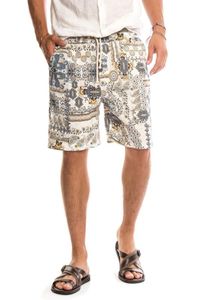 2021 Nya män kommer att se casual etniskt modetryckt löst linne bomullstrand Men039s Swim Trunks Board Shorts Aner3534821