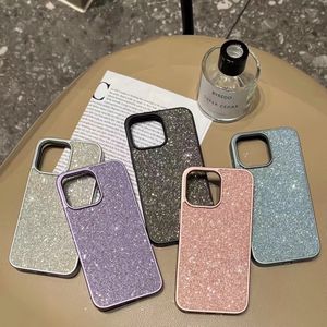 Flash drill Phone case soft shell Phone Cases For iPhone 15 14 13 12 Pro Max Mobile Back Shell 15Pro 15ProMax 14Pro 14ProMax Cover Case