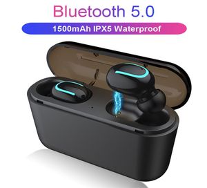 Q32 TWS Bluetooth 50 Blutooth Earphone Wireless Headphone for Shone True Wireless Stereo HeadPhone Sport Hand