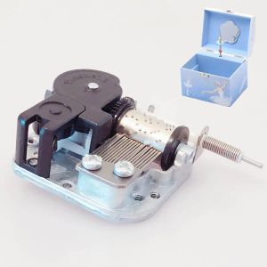 Boxen DIY Music Box Mechanismus mit flexibler rotierender Welle und Stoppfunktion Ballett Musikalische Bewegung Weihnachtsgeschenke ungewöhnlich