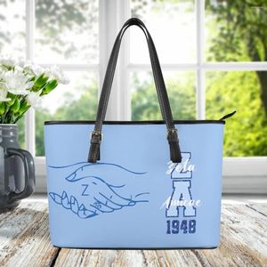 Borse da sera 2024 Zeta Amicae Amici del progettista Zipper Borsa in pelle PU Borsa da donna portatile con manico alla moda Spalla femminile Sac Plage