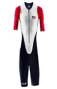 Huub Triathlon Suit Summer Team Men Racing Tumpsuit Rowerowe rowerowe rowerowe rower