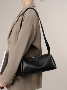TOTEES本物の革の黒いバッグクロスボディ女性のシニアセンスショルダーファッションソフト