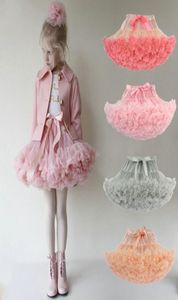 Retail 40 colors Christmas kids designer dress girls tulle tutu skirt kids Butterfly Ruffle princess skirts Children boutique 1800716