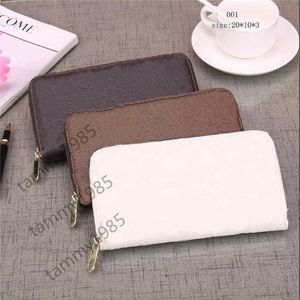 Old flower Print Fashion women clutch wallet pu leather card holders single zipper wallets lady ladies long classical purse230E