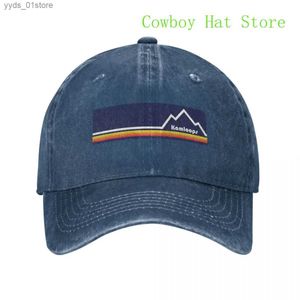 Top Caps En İyi Kamloops British Columbia Beyzbol C Yeni Şapka Sunhat Çocuklar Şapka Güneş Şapkaları Kadınlar Erkekler L240314