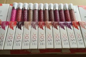 Chegada dose de cores batom líquido fosco à prova d'água brilho labial várias cores brilho labial fosco2059579