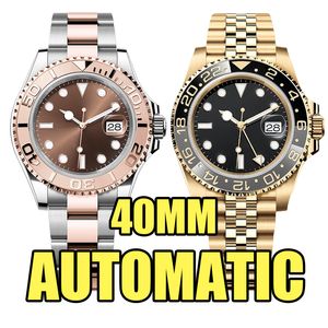 Luxury Mens Watch Watches Watches Wysokiej jakości Top Lukse Submariners Automatyczne mechaniczne 2813 Ruchy Ceramiczna ramka ze stali nierdzewnej Wodoodporne zegarki Mężczyźni