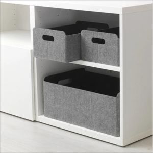 Körbe Nordic Filz Handgemachte Lagerung Korb Wohnzimmer Schwarz Grau Kleinigkeiten Organizer Box Baby Spielzeug Tuch Schlafzimmer Socke Sparen Sie Platz