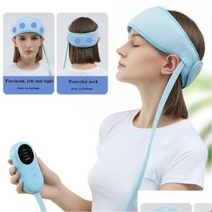 Head Massager Masr Electric Air Pressure Compress Kneading Mas Migraine Relief Headache Imp Sleep Airbag Headband 230801 Drop Delivery Otfyd