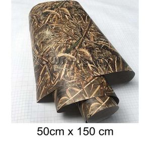 Sombra grama realtree camuflagem filme de vinil envoltório com bolha ar estilo do carro adesivo carro moto decalque wrap5355039