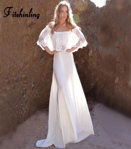 Designerfitshinling Off Shourdell Lace Long Floorlength Dress Bohemian Summer Beach White Party Dresses SexyPareos Sarafan3211310