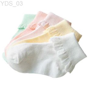 Kids Socks Ladka 5Pairs/set Childrens Socks For Girls Fashion Soft Comfort Cotton Princess Kids Baby Girl Socks For Daily Life 0-5Years YQ240314