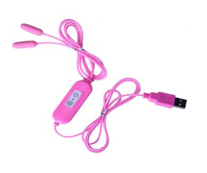 USB-Stil Harnröhrenvibrator Männlicher Penis Vibrierender Piercing-Stecker Weibliche Vagina-Massagegerät Analkatheter Männer Harnröhrendilatator Sexspielzeug5693616