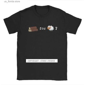 남자 티셔츠 2024 새로운 트렌드 목재 shp tshirts 보드 밀 게임 순수 탑 캐주얼 티셔츠하라 주쿠 O- 넥 옷 캐주얼 셔츠 Y240321