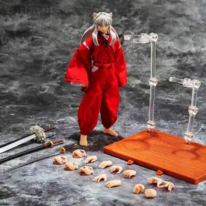 Action Toy Figures New Original Kiky Inuyasha Anime Action Movable Figure Articular Mobility Ornament Decoration Model Desktop Toys Kids In Stock ldd240314