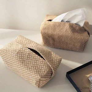 Pudełka na tkanki serwetki japońskie bawełniane lniane tkanki serwetek do domu dom do jadalni papierowy pudełko do przechowywania worka do przechowywania uchwyt dozownika