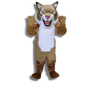 2024 Costumi della mascotte della tigre di alta qualità Costume da personaggio dei cartoni animati di alta qualità Vestito di carnevale Taglia per adulti Festa di Natale di Halloween Festa di carnevale
