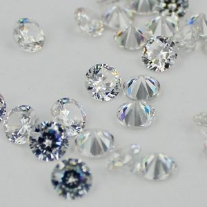 100 pz 4mm Cristallo AAAAA Tagli Brillanti Rotondi Cubic Zirconia Perline Pointback Pietre Forniture Per Gioielli Unghie artistiche Decorazione FAI DA TE 240307