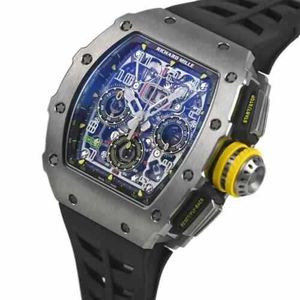 Luksusowy projektant obserwuje kobiety i męskie automatyczne chronograf Flyback RM11-03 44 mm zegarki