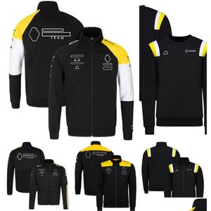 オートバイアパレルF1ジャケットフォーマ1ファンパーカー春秋のメンズFl Zip WindProofジャケット