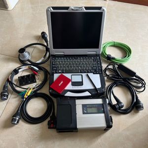 strumenti diagnostici professionali per mercedes benz stella di mb c5 con super ssd 360gb laptop cf30 hardbook auto camion scanner