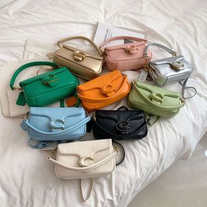 Shop Factory grossist 2024 Ny kvinnors väska godis färg super mjuk axel messenger handväska väskor