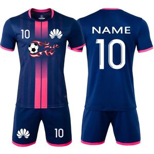 Maglie da calcio per bambini Uomo Ragazzi Set di vestiti Donna Kid Survêtement Uniformi da calcio Kit sportivi Tuta da calcio Jersey 240305