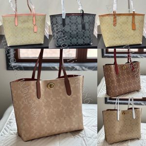 Borsa di design di alta qualità Donna Spegnere Speach Spall Bagla Classic Presbyopia Apertura e chiusura Borsa per la spesa in pelle artificiale