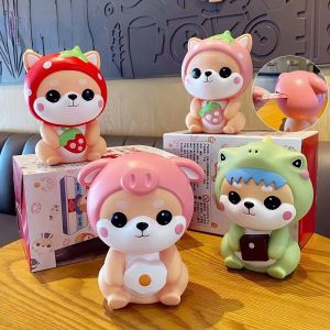 Boxes Cartoon Animal Piggy Bank Home Decor Children's Room Desktop Decoration Antifall Piggy Bank Birthday Gift for Men and Women