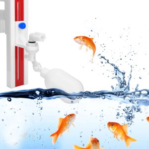 Pompe Acquario Valvola di riempimento automatico dell'acqua in acrilico Dispositivo di alimentazione dell'acqua di riempimento del serbatoio di pesce Regolatore del livello dell'acqua del serbatoio di pesce