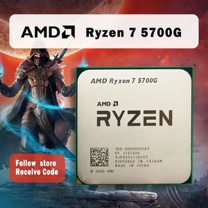 Ryzen 7 5700G R7 5700G Processore CPU 3,8GHz 8 Core 16 Filettature 65W L3=16M 100-000000263 Presa AM4 240304