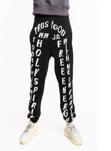 Calças de corrida hip hop mulheres dos homens joggers sweatpants urbano streetwear suor masculino kardashian solto calças casuais 7895651