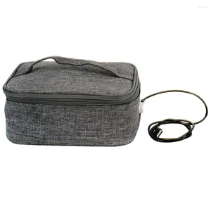 Tischgeschirr tragbare Heizungen Bento Beutel USB Heizung Lunchbox Praktische Bag Handheld -Isolierung