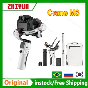 Heads ZHIYUN Crane M3 Camera Gimbal Handheld Stabilizer for Mirrorless Cameras Sony A7III A6600 Gopro Hero10/9/8 iPhone 13 12 Pro Max