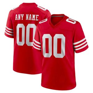 Maglia da calcio personalizzata San Francisco Maglia da gioco America Personalizza il tuo nome Qualsiasi numero Taglia Tutto cucito S6XL 240312