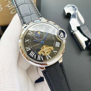 Auto Tiers Luxury alla moda automatico Meccanico Tourbillon Steel Band Orologi maschile Designer Designer Wristwatch33