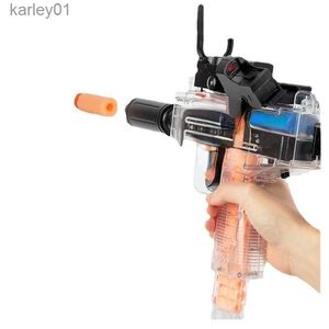 ألعاب Gun New One One Dropshipping Hair Controw Hair Soft Bullet Pun Children toy Gun Gun Purch Purch YQ240314