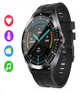 Yeni Akıllı Saat Erkekleri Kadın Bluetooth Çağrı 128InfulltouchRound Screen Su Geçirmez Sportsmartbracelet Fitness Android iOS Smartwatche3868478